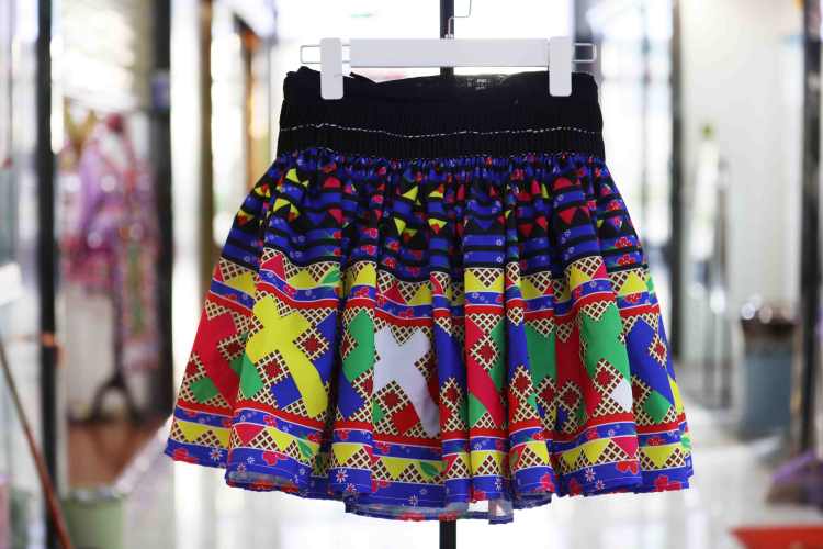 蓬蓬裙（普通打皱，超蓬型）