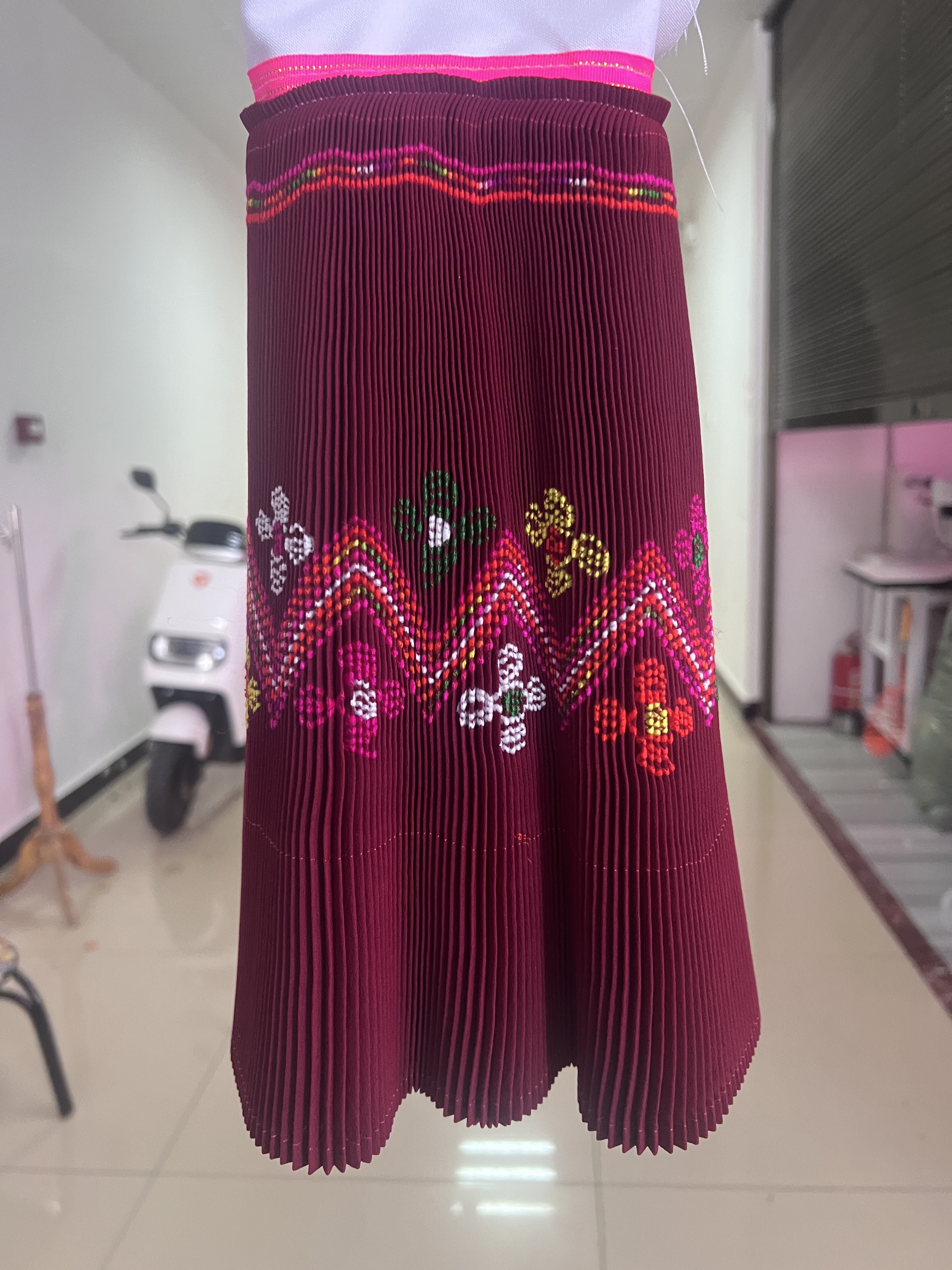 绣花直裙1